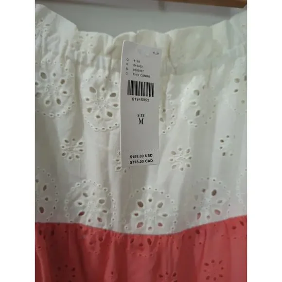 Hutch Anthropologie Eyelet Maxi Skirt NWT - Picture 4 of 6